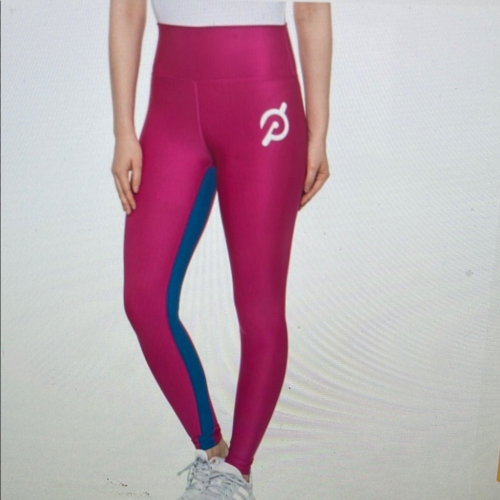 PELOTON Show up Ribbed Full length leggings SzM